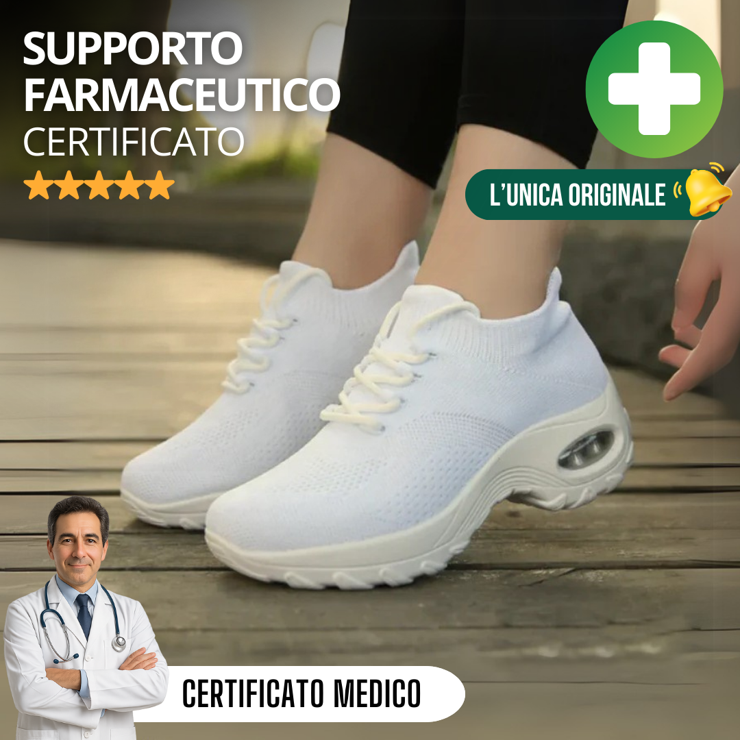 DoctorFit™ | Zapatos Antidolor con Plantilla Ortopédica Clínica