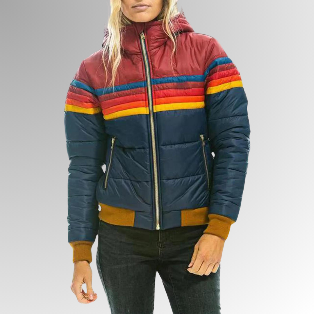Marietta™ | Chamarra Retro Impermeable