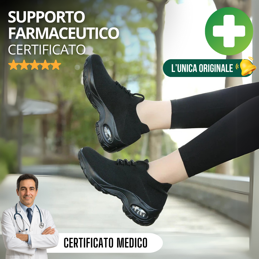 DoctorFit™ | Zapatos Antidolor con Plantilla Ortopédica Clínica
