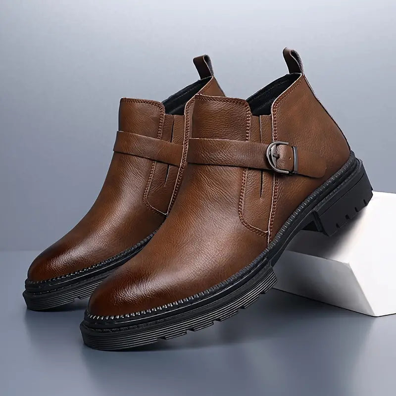 Liam™ | Botas Tipo Explorador de Cuero