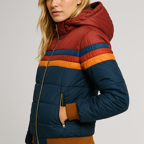 Marietta™ | Chamarra Retro Impermeable
