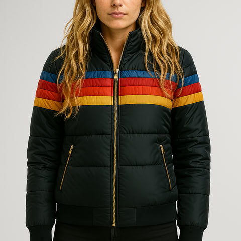 Marietta™ | Chamarra Retro Impermeable