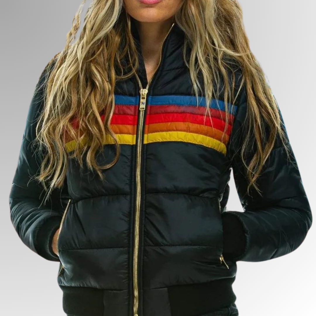Marietta™ | Chamarra Retro Impermeable