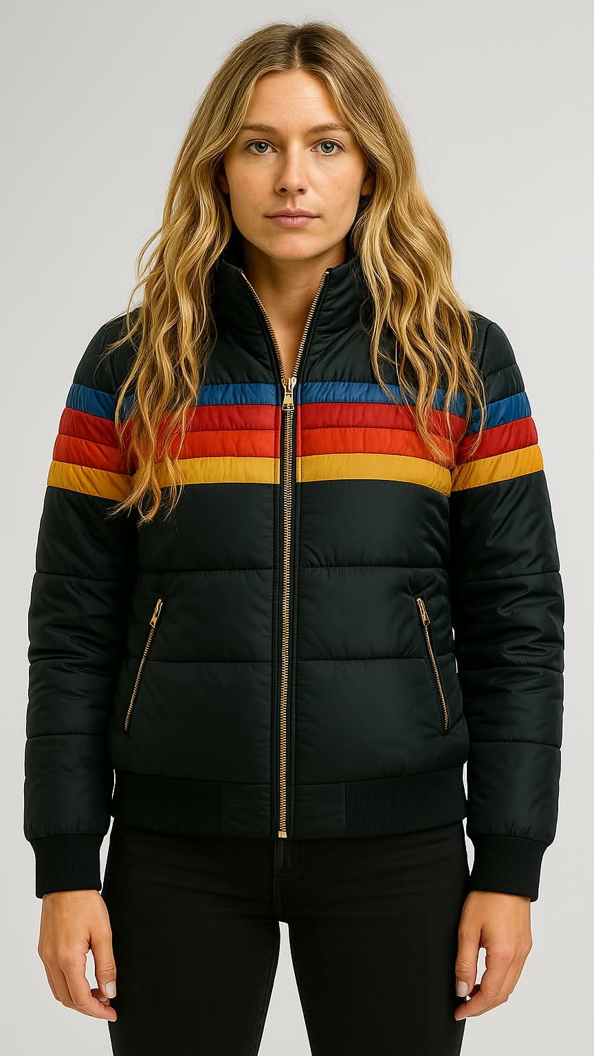 Marietta™ | Chamarra Retro Impermeable