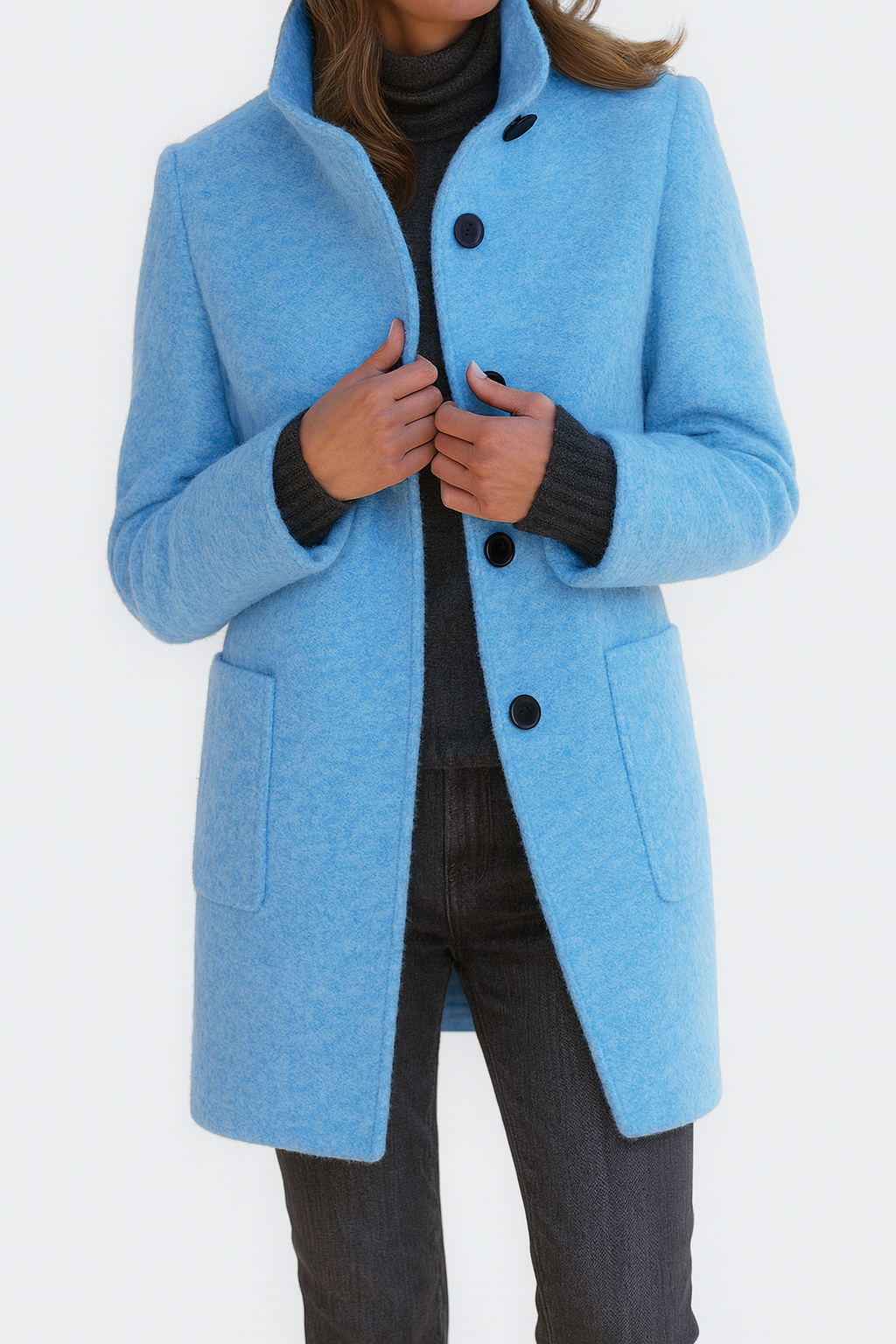 Stella™ | Chaqueta de Mujer con Cuello Alto