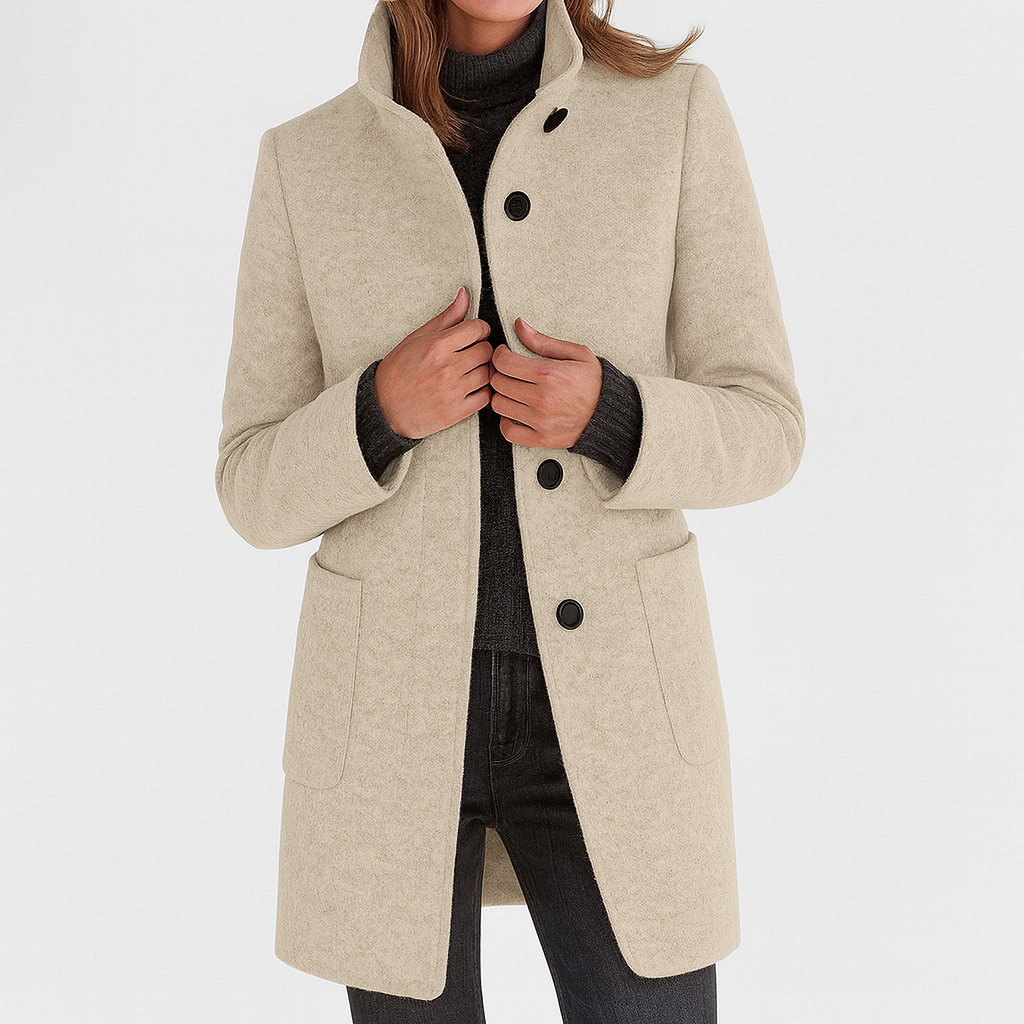 Stella™ | Chaqueta de Mujer con Cuello Alto