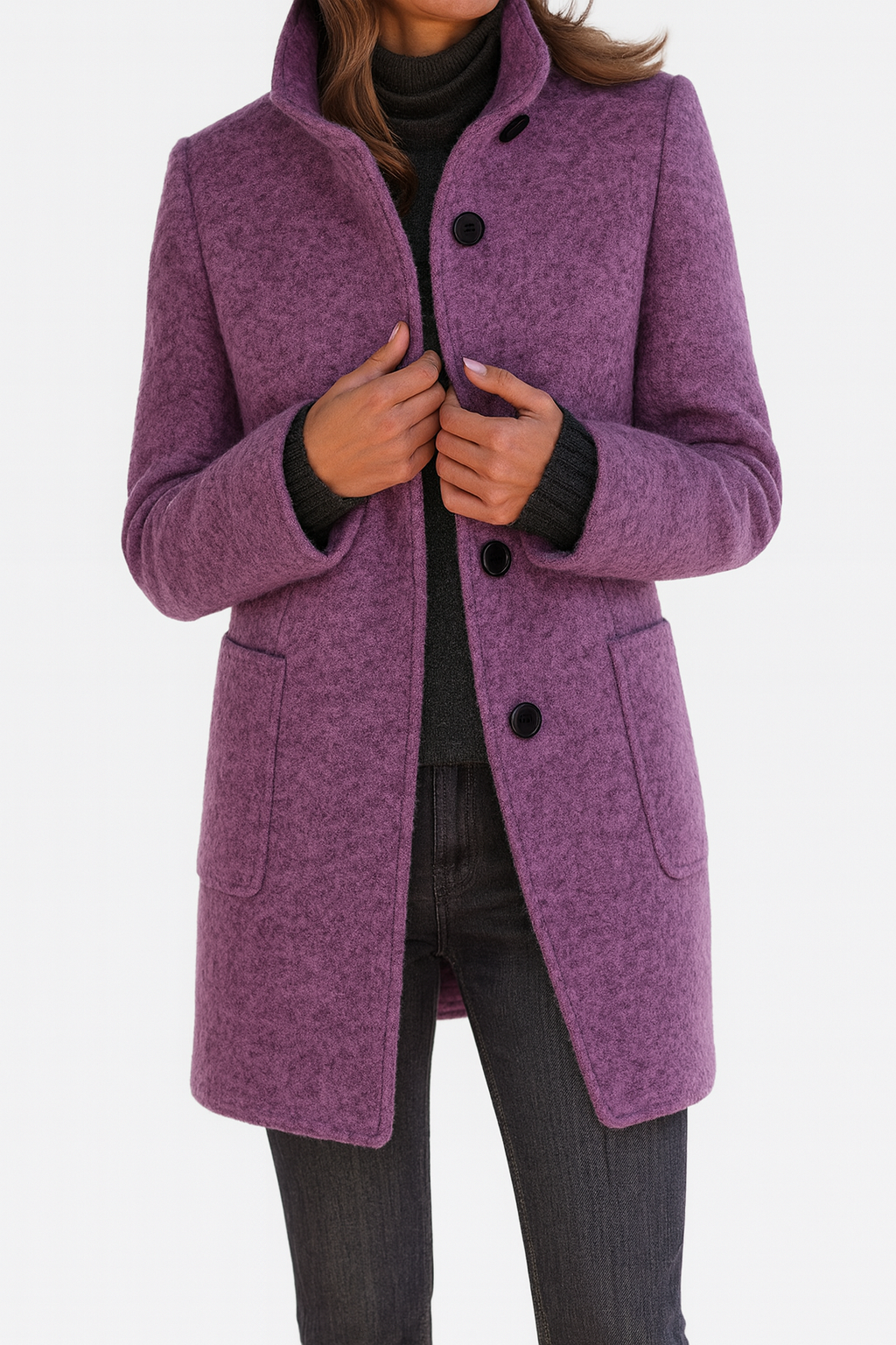 Stella™ | Chaqueta de Mujer con Cuello Alto