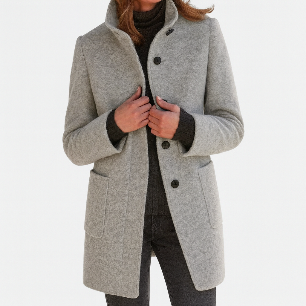 Stella™ | Chaqueta de Mujer con Cuello Alto