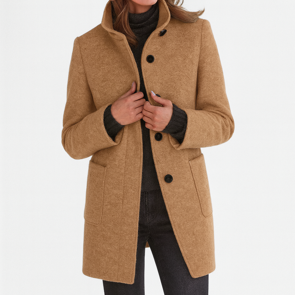 Stella™ | Chaqueta de Mujer con Cuello Alto