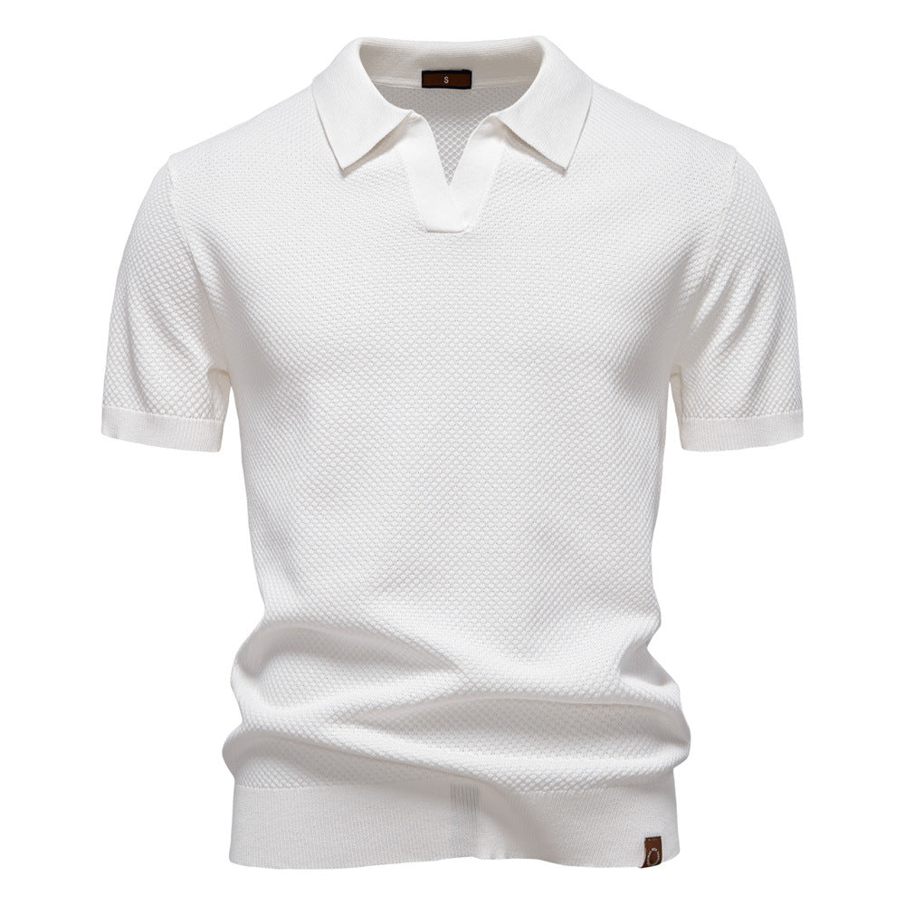 Ulrich™ | Polo Texturizado de Estilo Clásico