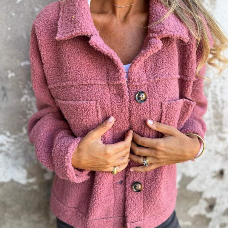 Aurore™ | Chaqueta de Sherpa con Botones