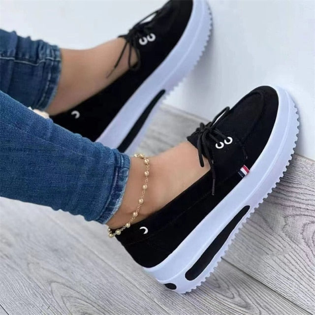 Zapatillas con Plataforma Acolchada