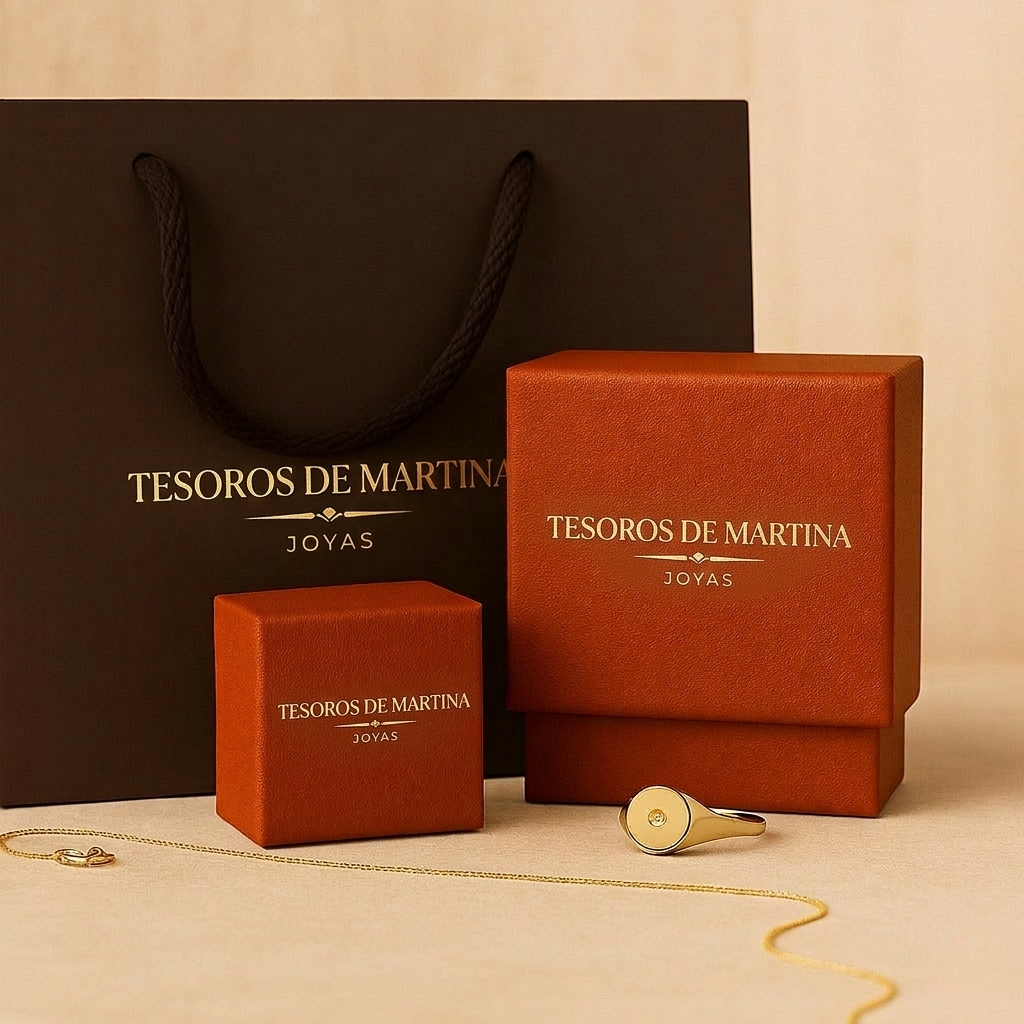 Conjunto de Anillos Esmeralda Imperial