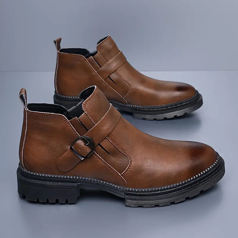 Liam™ | Botas Tipo Explorador de Cuero