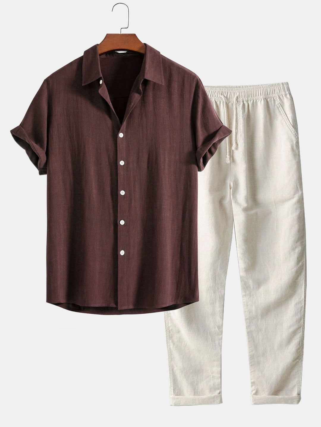 Bruno™ | Conjunto de lino elegante
