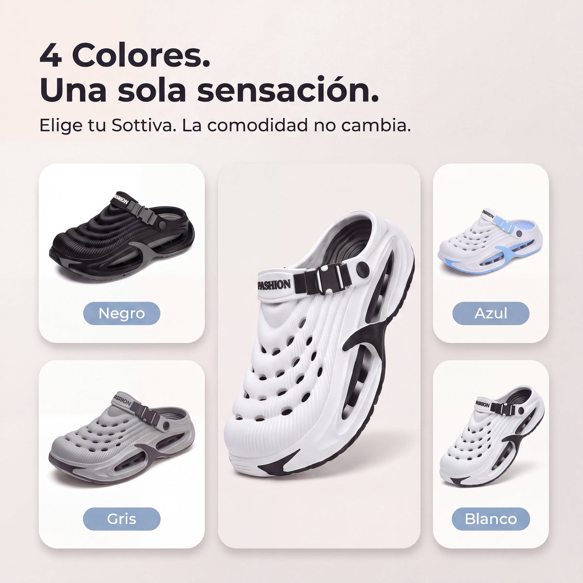 Zuecos Mexicanos Transpirables Anti-Sudoración