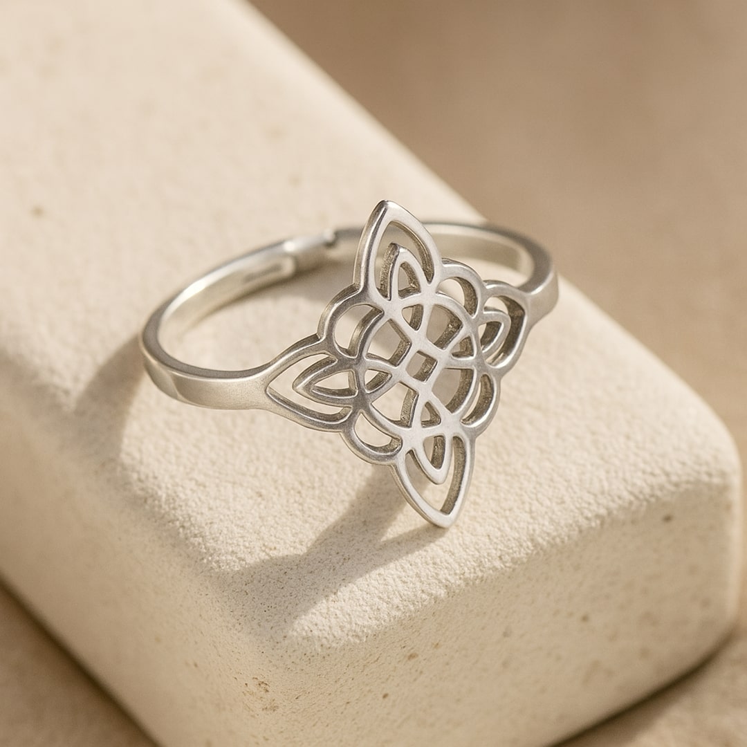 Anillo "Protección Eterna" (Ajustable)