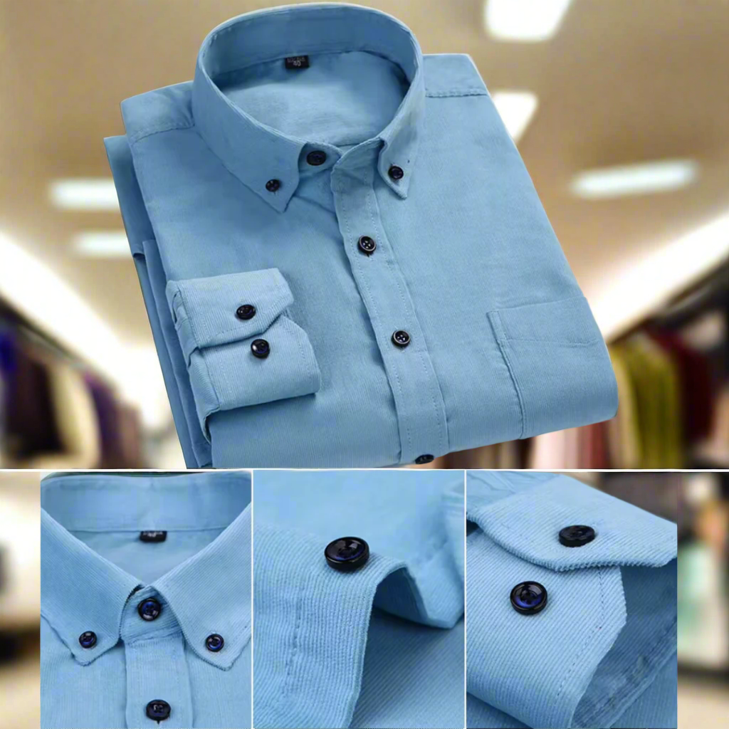 Guillermo™ | Camisa clásica de manga larga Manchester