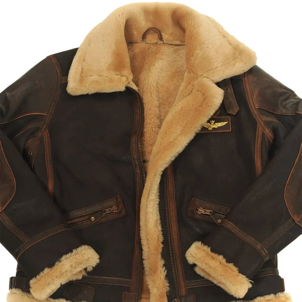 Teodoro - Chaqueta de Aviador de Estilo Vintage - vista 6
