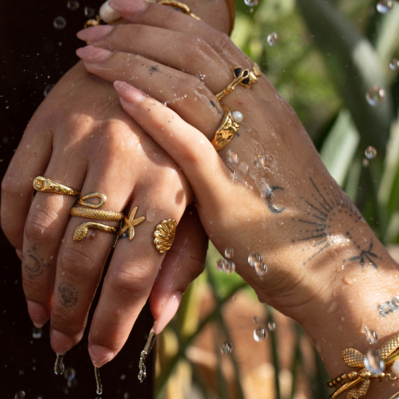 Anillo Detallado de Serpiente (Ajustable)