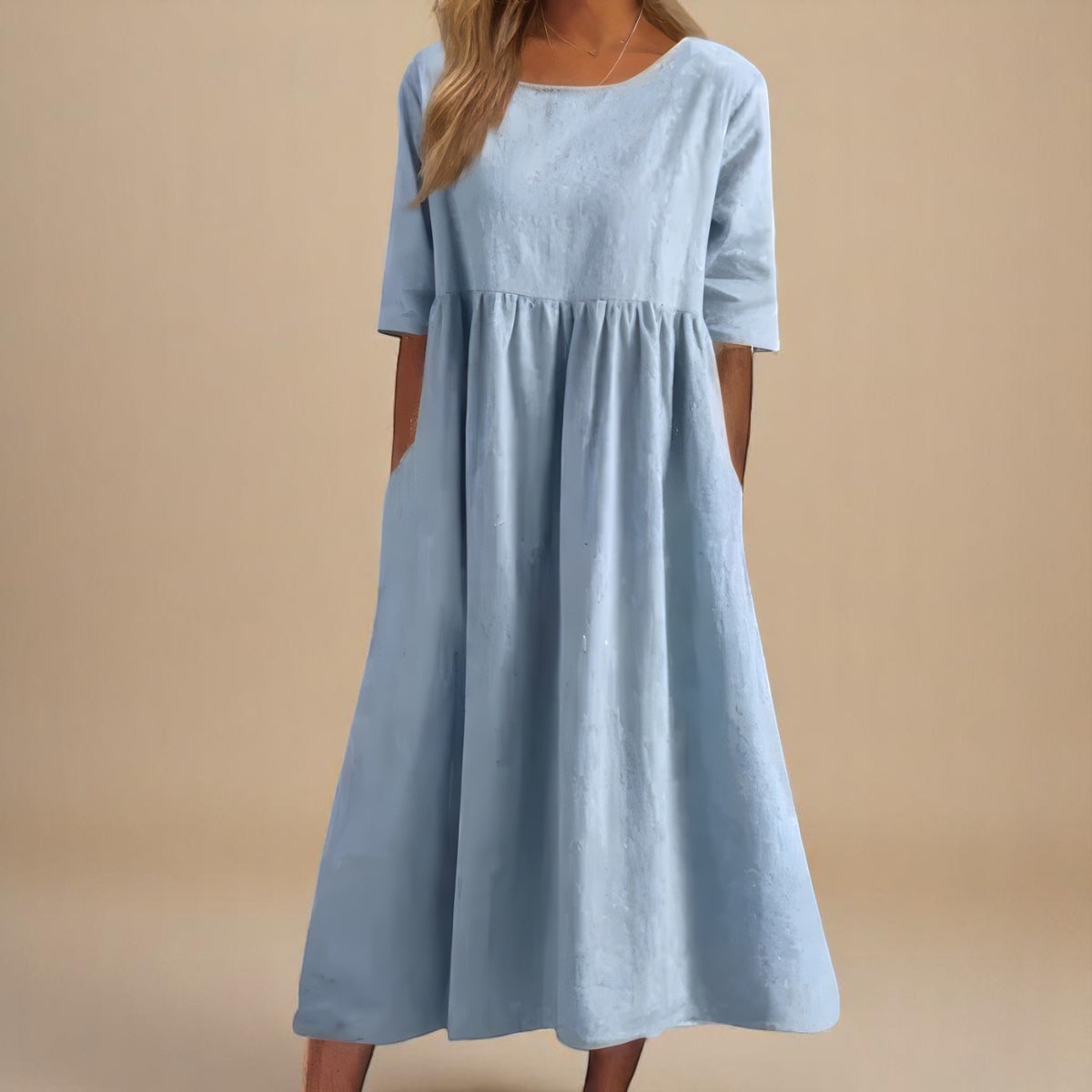 Alba™ | Vestido de Algodón Suave y Fresco