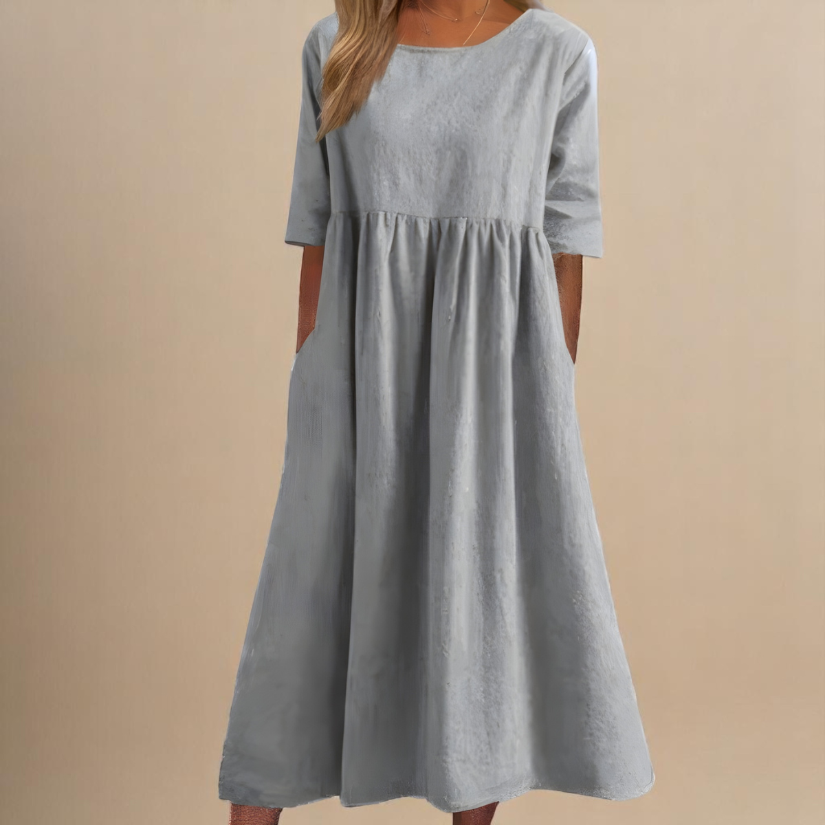 Alba™ | Vestido de Algodón Suave y Fresco