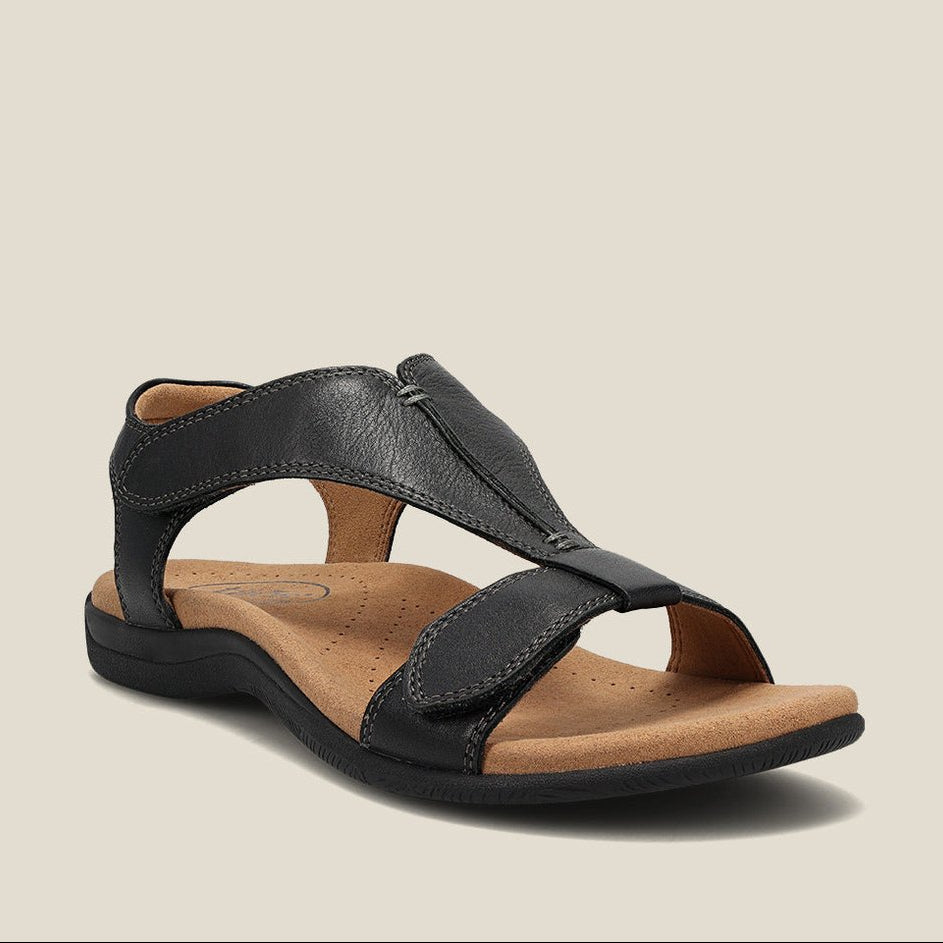 Cath Riley Sandals Riley™ - Leather Orthopedic Sandals – EMILIA DUARTE