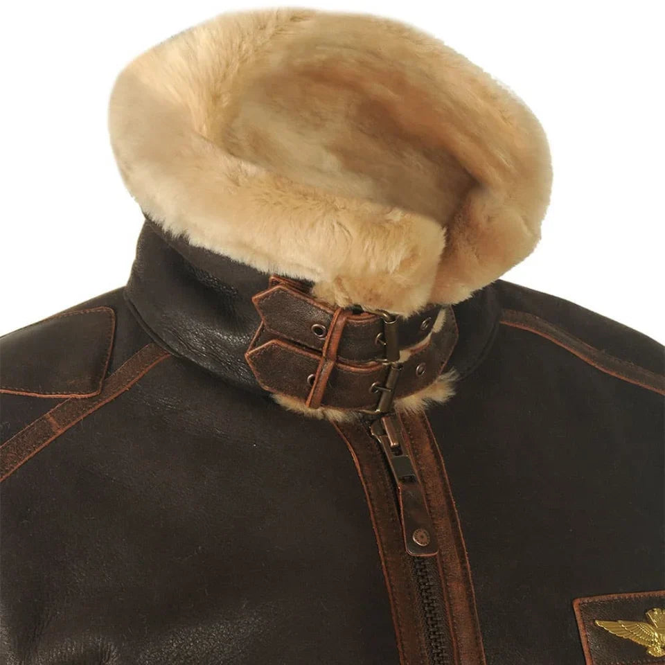 Teodoro - Chaqueta de Aviador de Estilo Vintage - vista 7