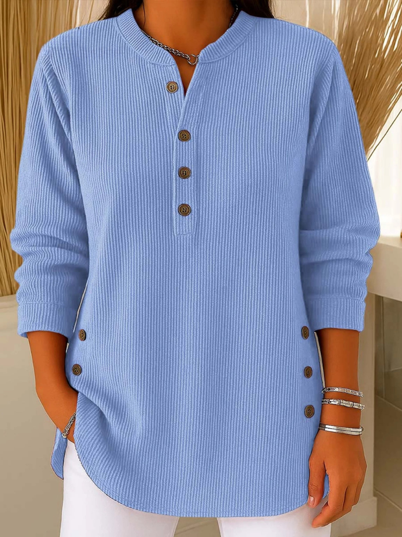 Nieves - Túnica Henley con Botones - vista 1
