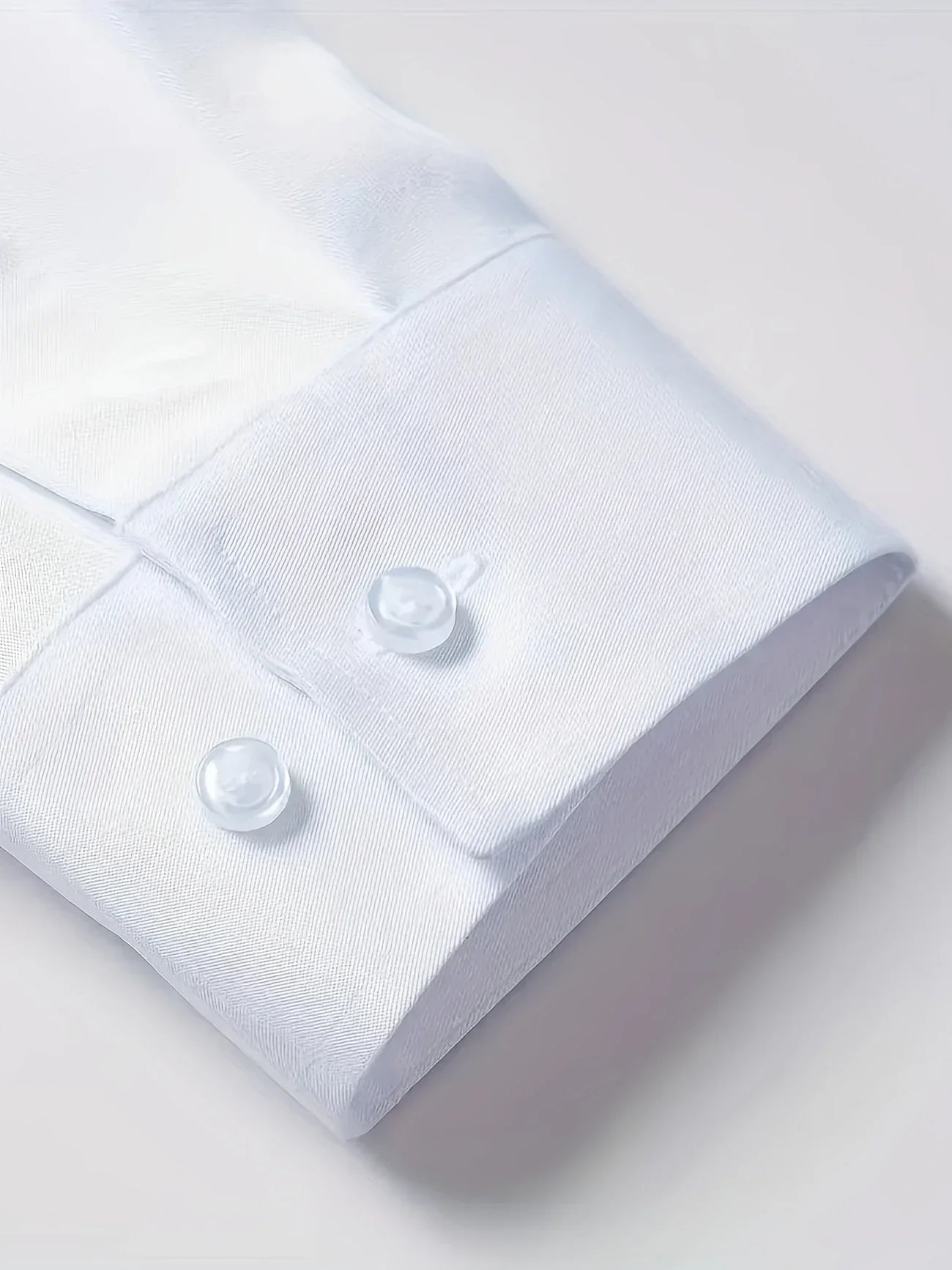 Byron™ – Camisa de manga larga para caballero, de estilo elegante con cierre de botones al frent