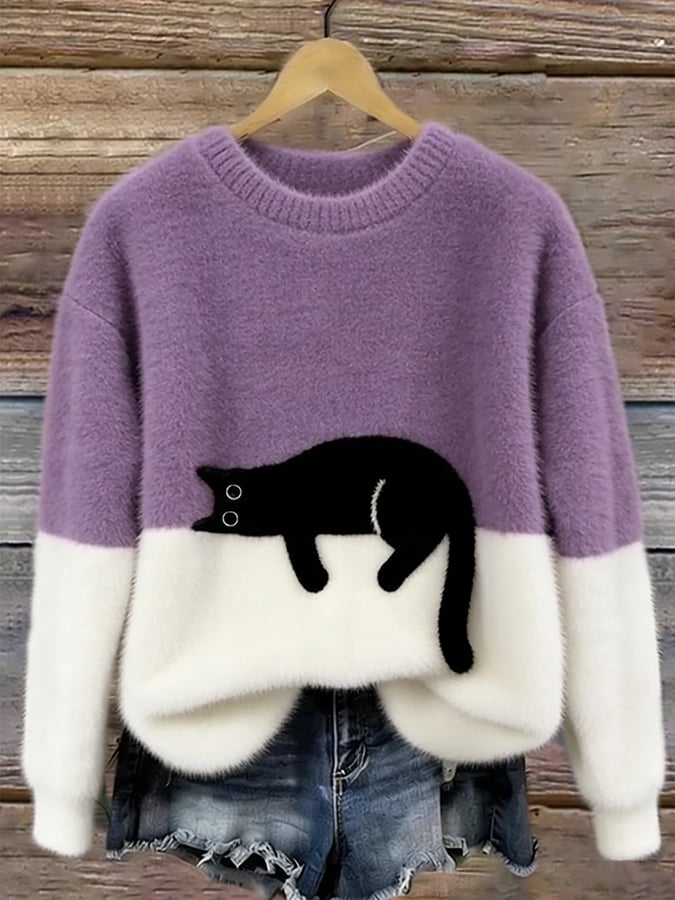 Catalina - Suéter Oversize Suave de Ajuste Relajado - vista 10