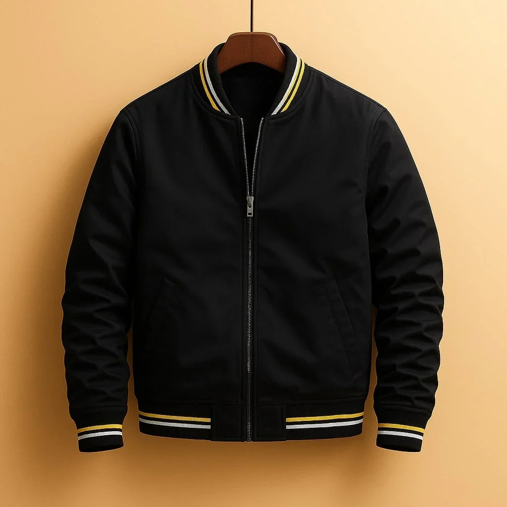Alonso - Chaqueta Bomber Elegante de Tejido Suave - vista 3