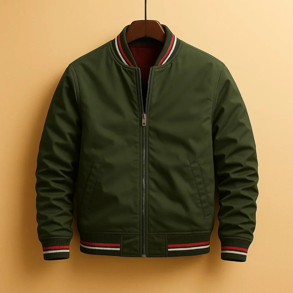 Alonso - Chaqueta Bomber Elegante de Tejido Suave - vista 2