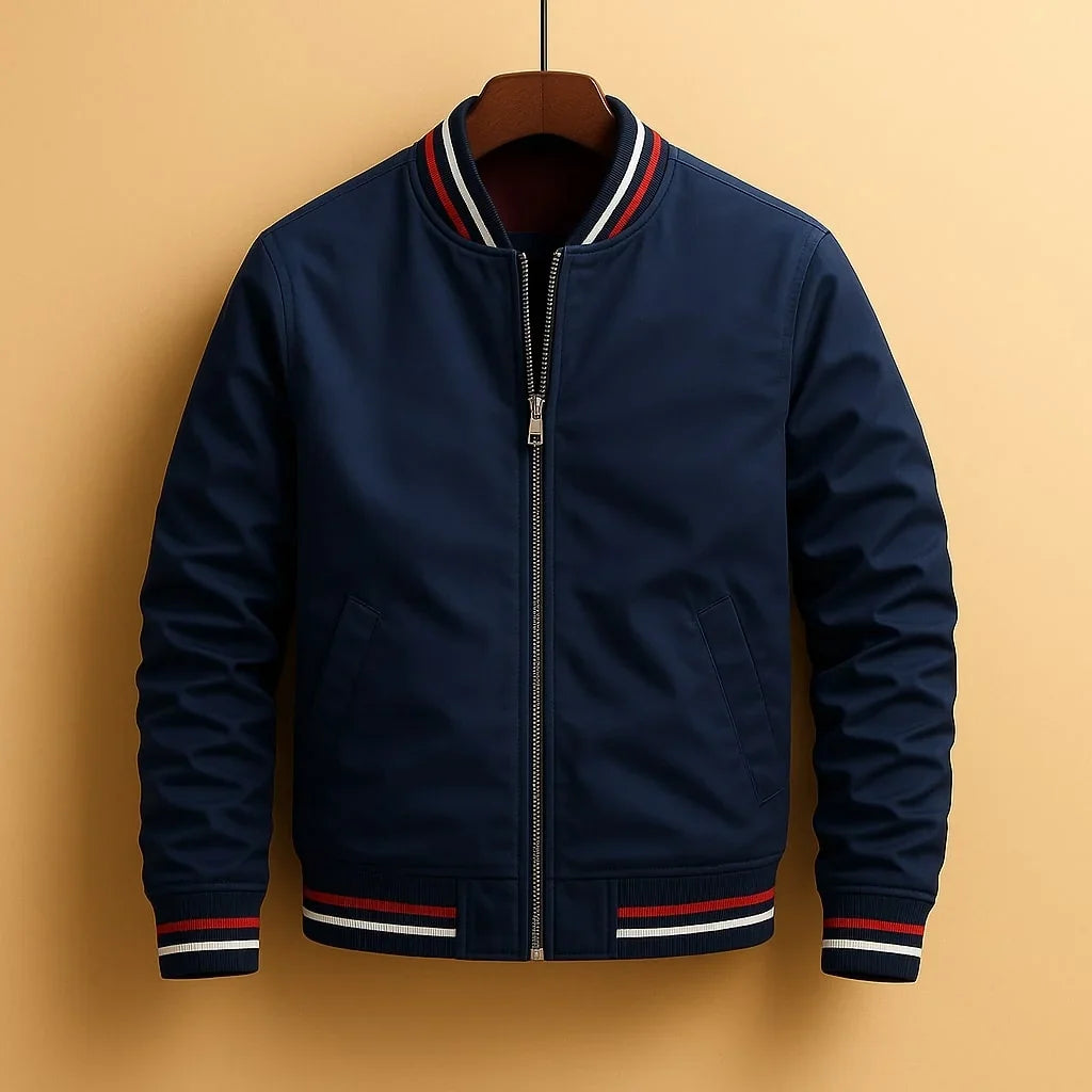 Alonso - Chaqueta Bomber Elegante de Tejido Suave - vista 1