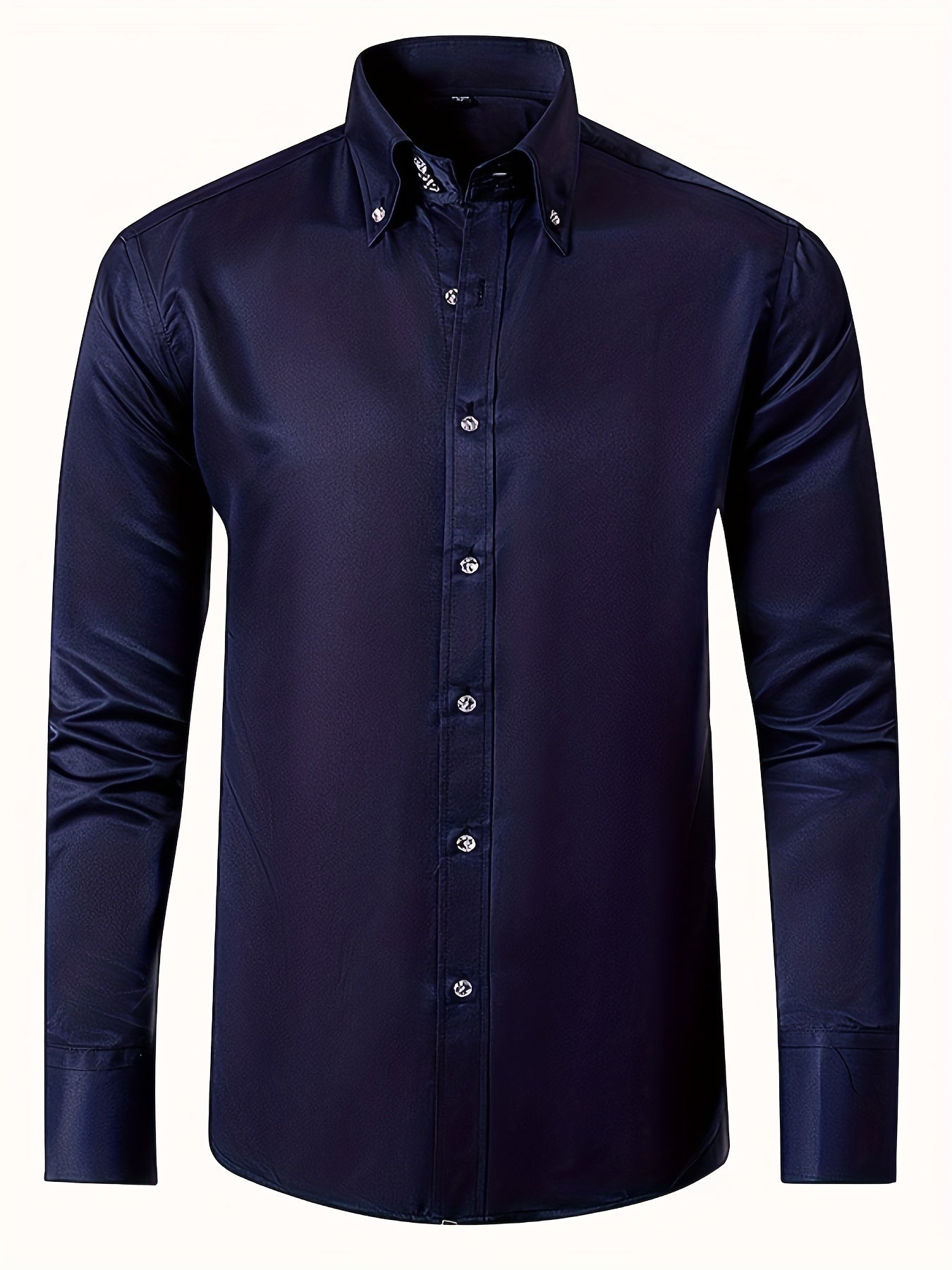 Liam™ | Camisa lisa de manga larga