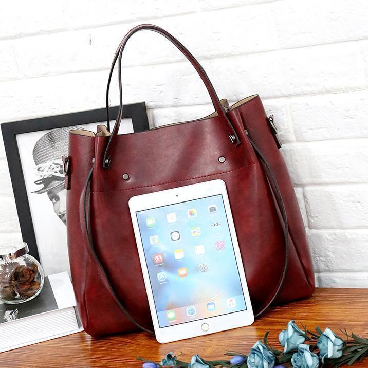 Elin™ | Bolso Vintage de Cuero en 4 Partes