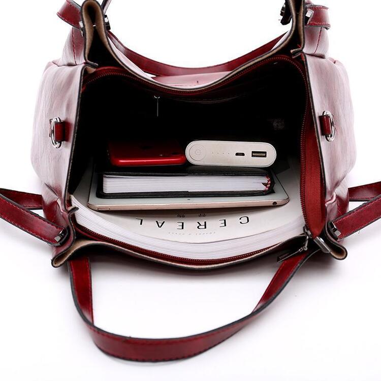 Elin™ | Bolso Vintage de Cuero en 4 Partes