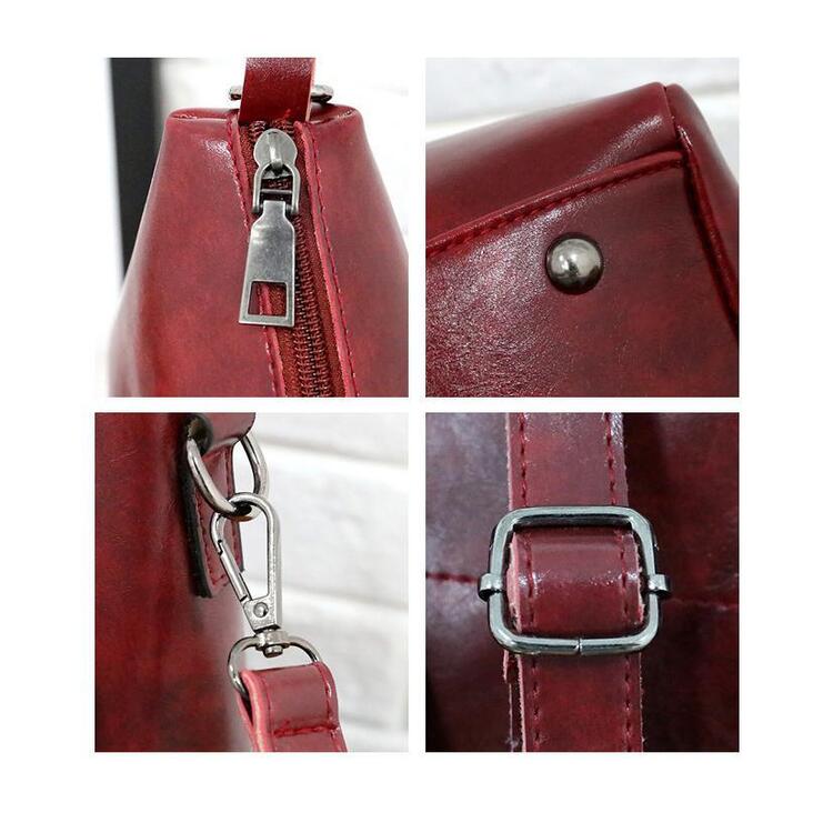 Elin™ | Bolso Vintage de Cuero en 4 Partes