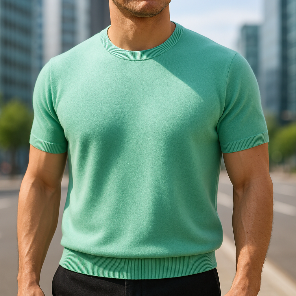 Gael™ | Camiseta elegante de manga corta para caballero