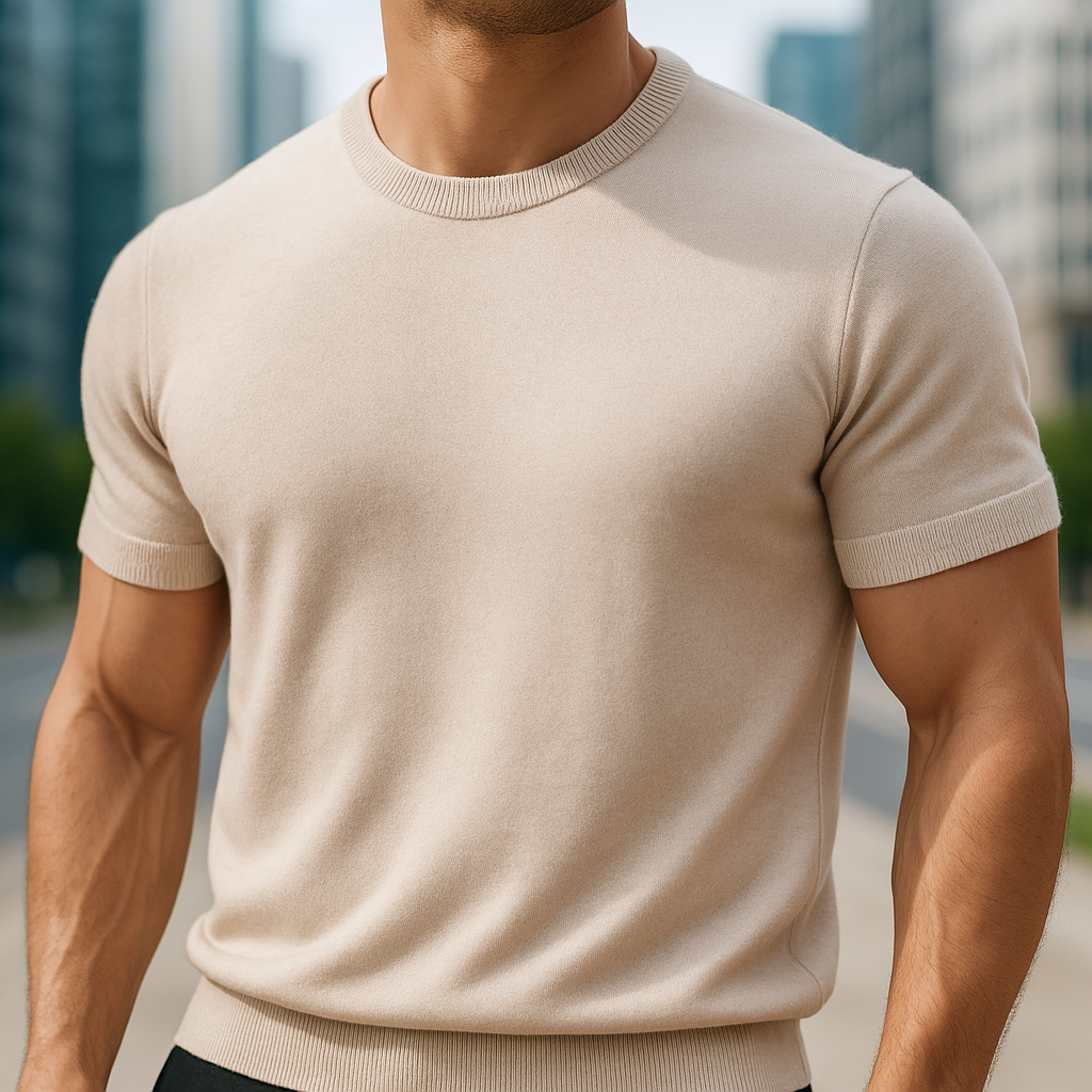Gael™ | Camiseta elegante de manga corta para caballero
