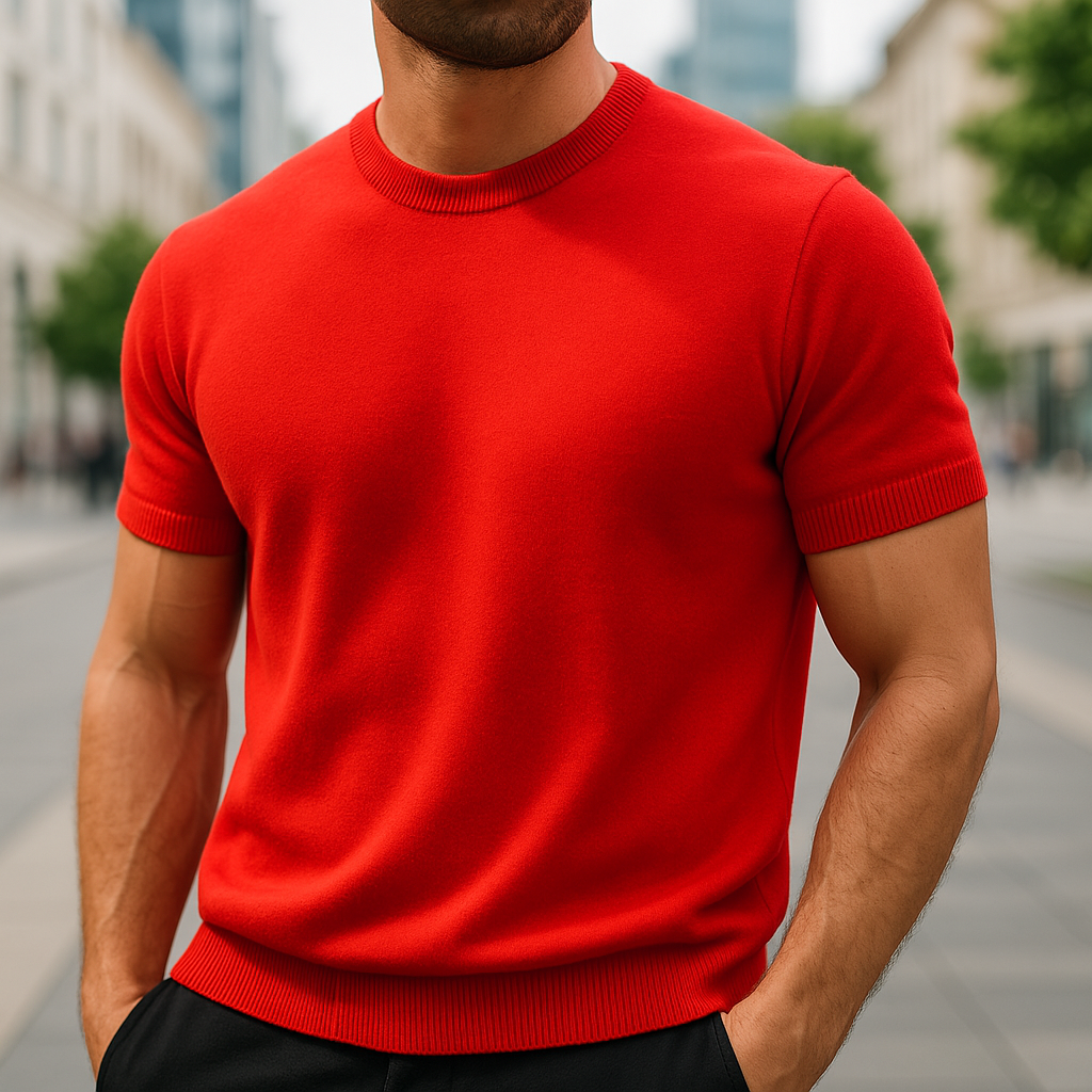 Gael™ | Camiseta elegante de manga corta para caballero