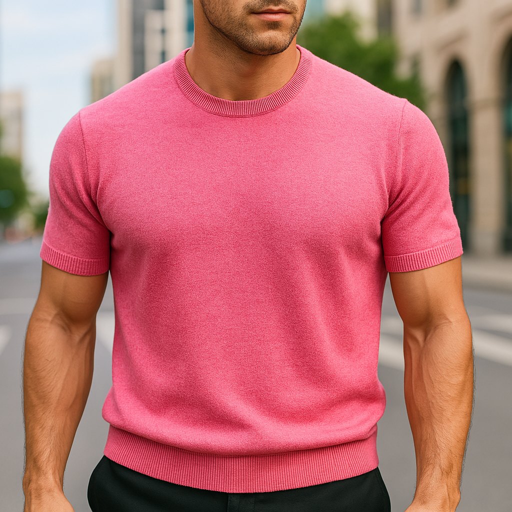 Gael™ | Camiseta elegante de manga corta para caballero