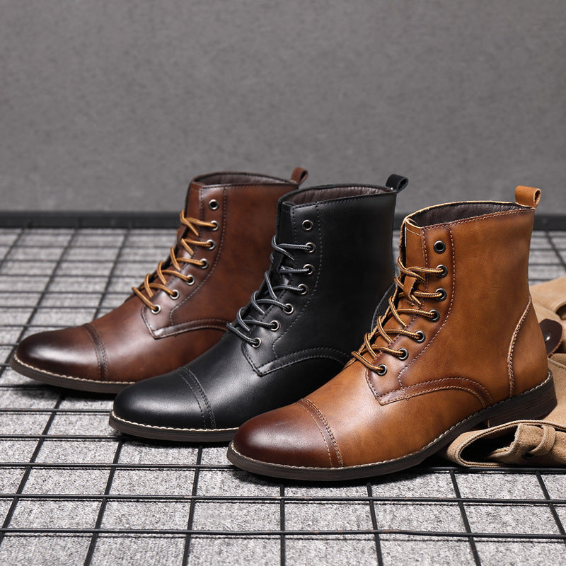 Claude™ | Botas de Cuero Clásicas