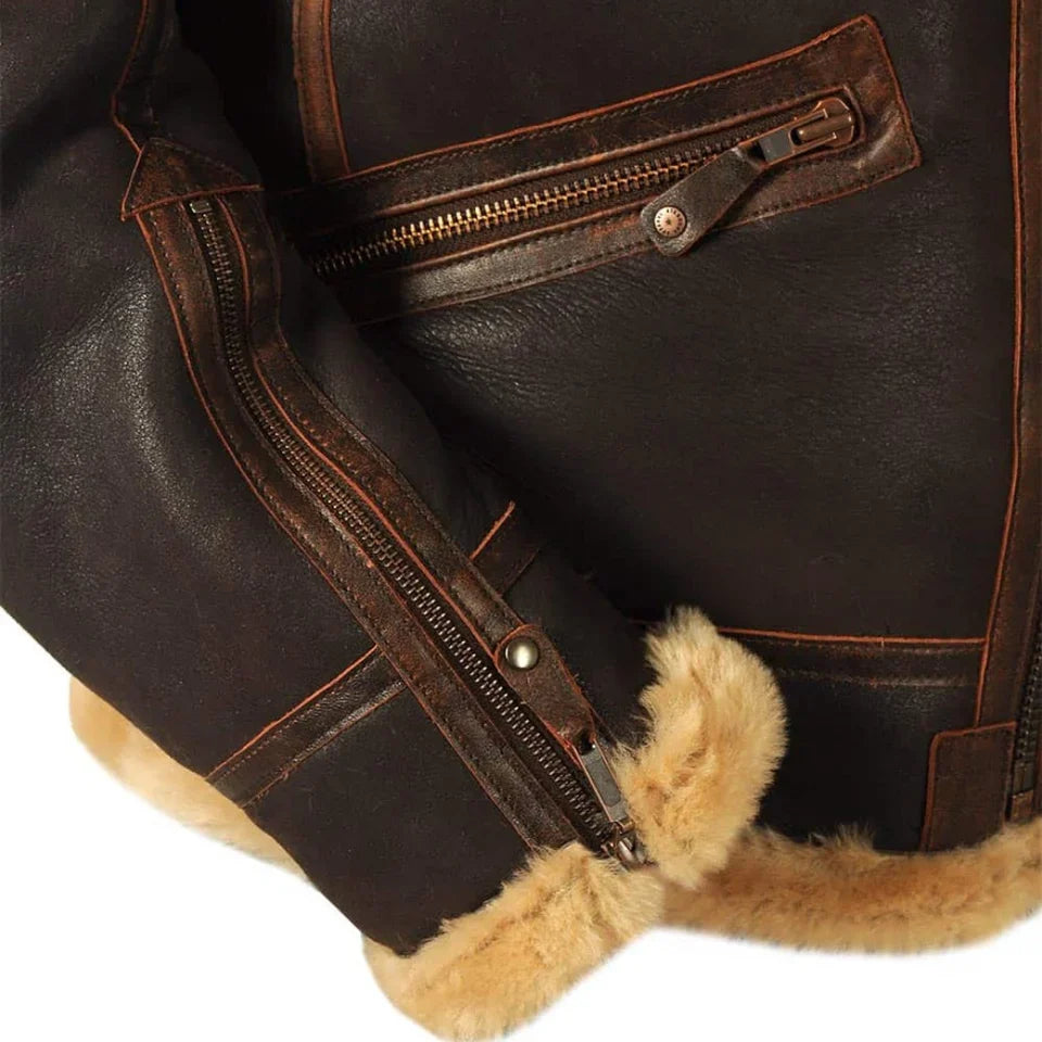 Teodoro - Chaqueta de Aviador de Estilo Vintage - vista 9