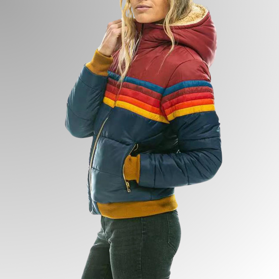 Marietta™ | Chamarra Retro Impermeable