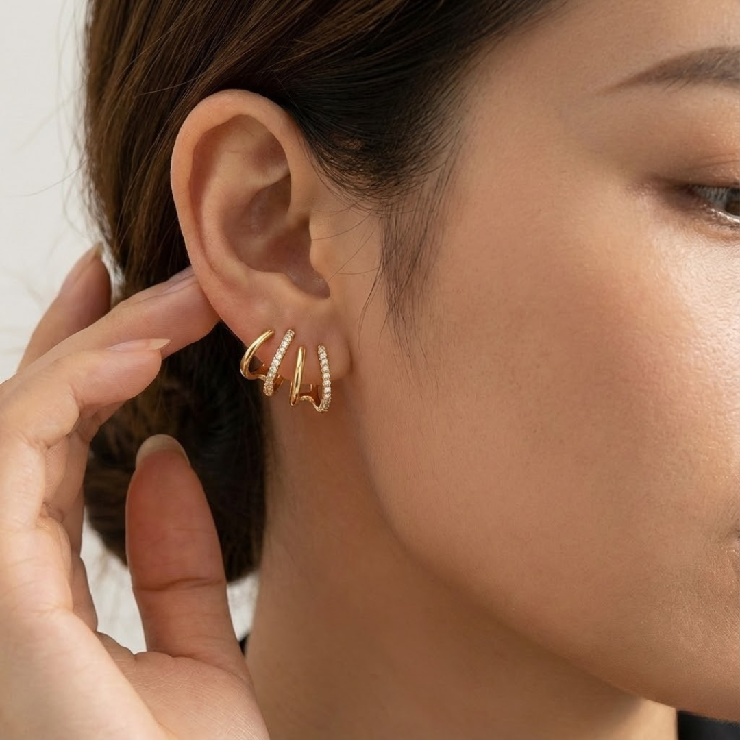2x1 Pendientes Garra + Pendientes Ópalo GRATIS