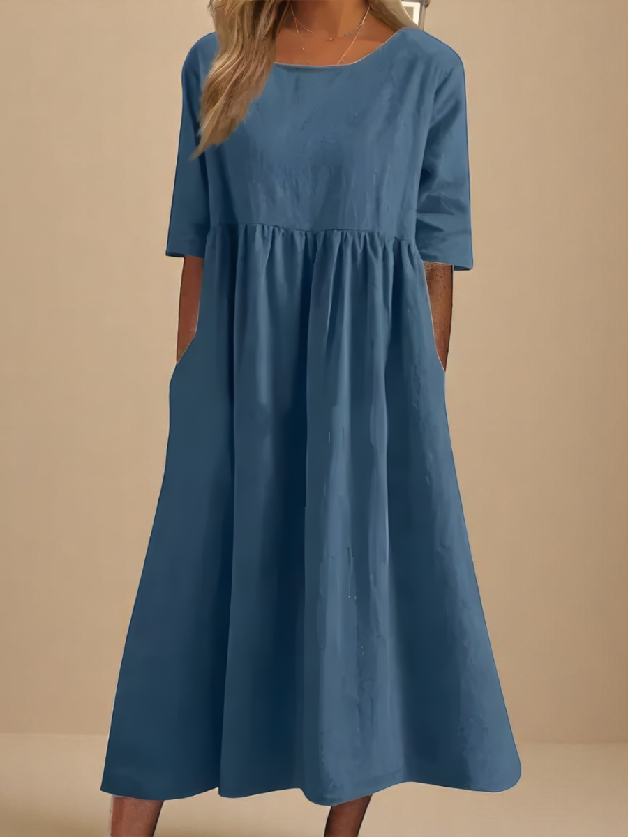 Alba™ | Vestido de Algodón Suave y Fresco