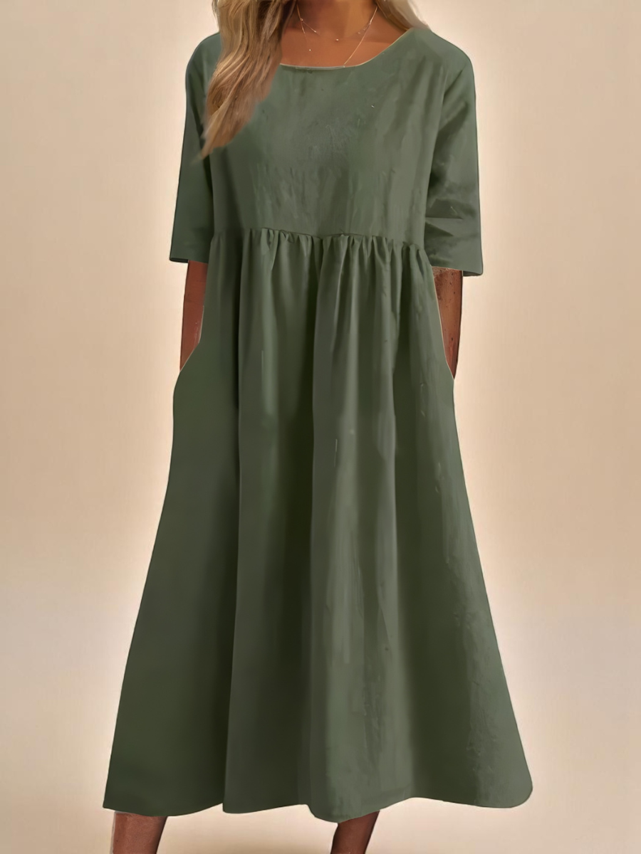 Alba™ | Vestido de Algodón Suave y Fresco