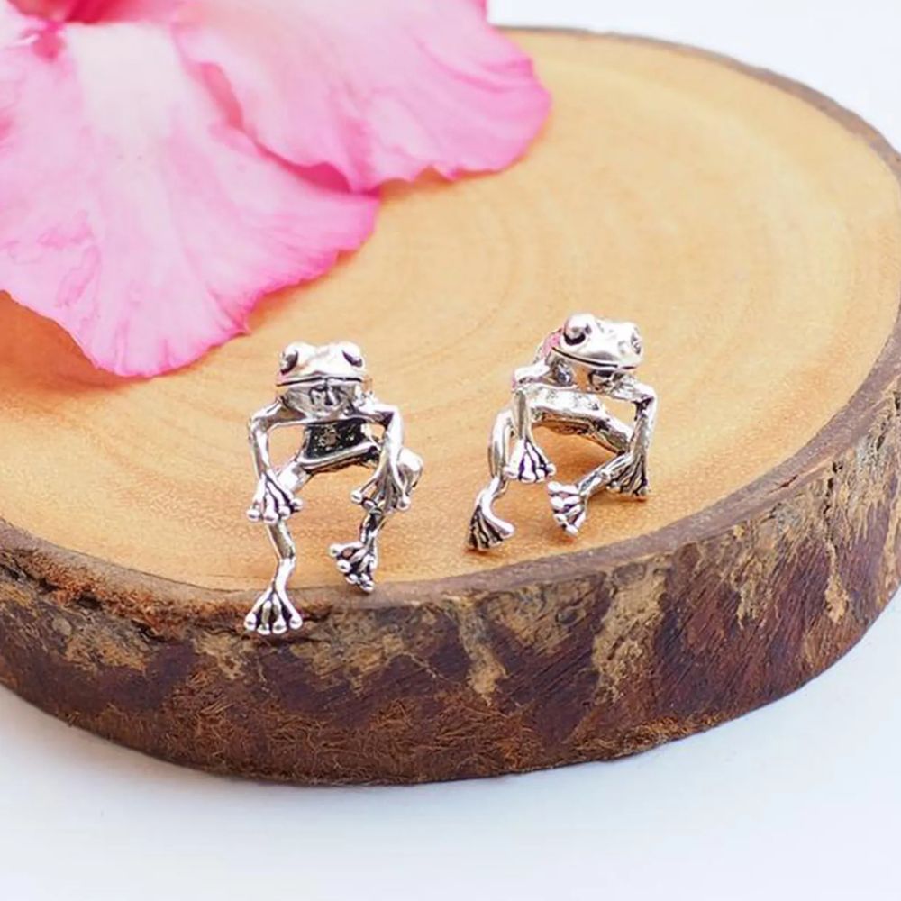 Pendientes Elegantes de Rana
