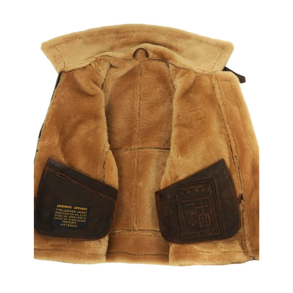 Teodoro - Chaqueta de Aviador de Estilo Vintage - vista 5
